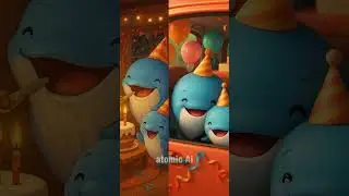 Cute whale family #shorts #whale