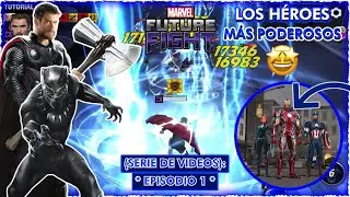 LOS H&Eacute;ROES M&Aacute;S PODEROSOS! (Ep. 1) - Marvel Future Fight | Daniman97