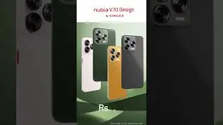 Nubia V70 Design