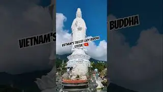 One of Vietnam's Tallest Lady Buddha Statues! #travel #vietnam
