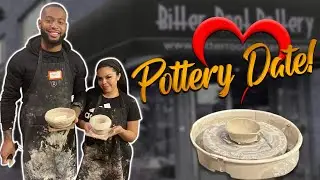 ** DATE IDEA ** WE TOOK A POTTERY CLASS FOR THE 1ST TIME !!