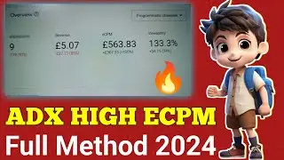 Adx High Ecpm full method 2024 | Adx Boost from Cookie's Method | Adx Loading Method