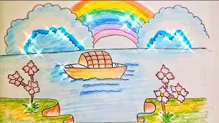 Beautiful drawing step by step #drawing #SAMPLE DRAWING 