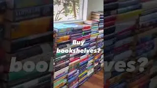 Don&rsquo;t be limited by bookshelves!  Book problem?  Too many books?