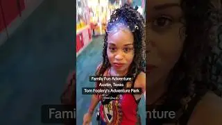 Adventure in Austin,TX #AustinTexas #CoachDemeB #AdventurePark #TomFoolerys #ThingsToDoInAustin