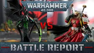 Warhammer 40k Battle Report :  *NEW CODEX* Blood Angels Vs Necrons 2000pts