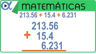 Suma con punto decimal ejemplo 4 de 4 | Aritmética - Vitual