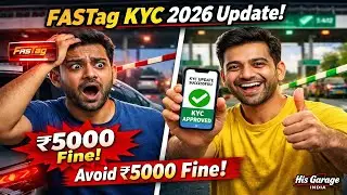 FASTag KYC Update Online 2026: PUC Rules | Bhari Jurmana se Bachein 🚗 | His Garage India 