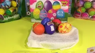 Easter Egg Coloring kit part 1  , learn how to color Easter eggs differnet colors ,stikies