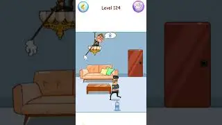 TROLL ROBBER LEVEL 124 KIDS GAMEPLAY GIVE ONE SUB TO SUPPORT #shorts