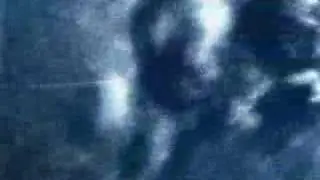 Comet Encke's tail is torn off