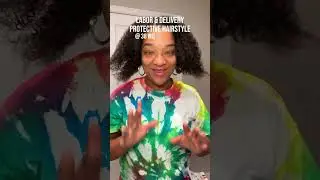 Faux Loc Hair Tutorial #protectivestyles