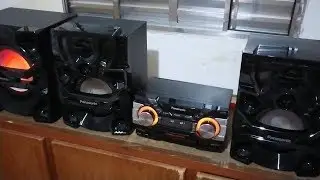 Unboxing (desembalando) Panasonic SC-AKX880