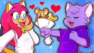 GATO JAUM SE APAIXONOU PELA GATA MIAUZINHA! PRIMEIRO ENCONTRO?