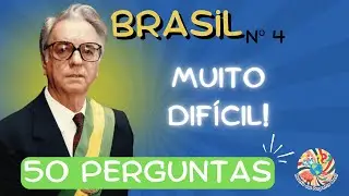 50 Perguntas DIFÍCEIS que só EXPERTS acertam! - Quiz sobre Brasil nº 4