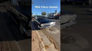 BADASS 1962 Chevy Impala 409 in black awesome car