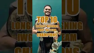 Top 10 Longest Reigning IWGP Tag Team Champions #NJPW #IWGP