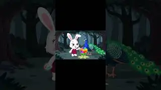 Zuzu & Magic Flower Ep8 Part5 #rabbit #bunny #peacock #flower #magic #cartoon #kids #baby