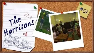 Let's Play The Sims 4 ~ The Harrisons Episode 1