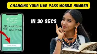 How to change UAE pass mobile number | how to change number in uae pass