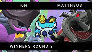 Zeekly #4 Winners Round 2 | I0N(Kragg) vs mattheus(Loxodont) | Rivals of Aether 2