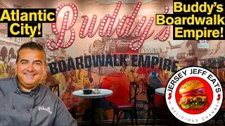 🍔 Atlantic City's Buddy's Boardwalk Empire: Is it worth a visit to Harrah's? Food & Pastry Review!