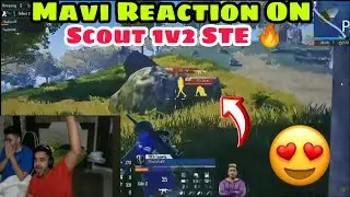 Scout 1v2 STE in PMWI 🔥 Mavi Reaction on Scout 1vs2 STE In PMWI #scout #scoutpmwi #scoutvsste #mavi