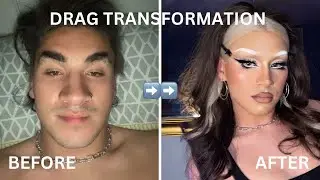 DOJA CAT DRAG TRANSFORMATION *I kissed a girl*