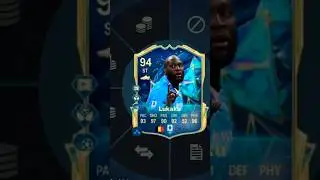 94 TOTS Lukaku Player Review EA FC 25! #fc25 #eafc25 #ultimateteam #eafc