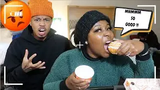 MAKING NOISES WHILE EATING PRANK ON BF GILLY !! *HILARIOUS*