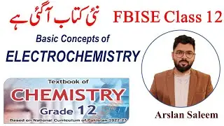 New FBISE Class 12 Chemistry Book 2025 | Electrochemistry, Redox, Oxidation States with Examples