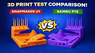 Snapmaker U1 vs Bambu P1S