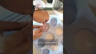 Cupcake Candle Making at Home 🧁🕯️ | DIY Candle Tutorial  #cupcake #lifeisbutadream #cake #shorts