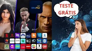 ULTRAPLAY PARA TVS ANDROID FIRE STICK TV BOX CELULAR ANDROID TESTE GRÁTIS