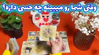 فال تاروت مهناز - وقتی شما رو میبینه چه حسی داره؟