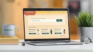 Aromalab - Website Prototype