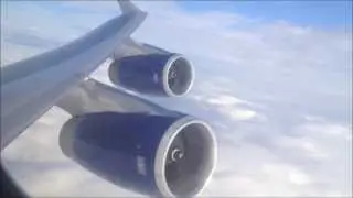 British Airways 747-436 Awesome Take off!! Heathrow (Re upload)