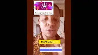 Turn on your Facebook profile to professional mode #tutorial #youtubevideo