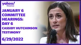 January 6 Committee Hearings continue: Trump aide Cassidy Hutchinson to testify