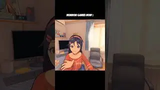 Horror games now vs then💀#shorts #trending #edit