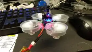 Inductrix tiny whoop new motor break in