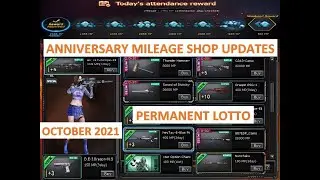 CROSSFIRE PH OCTOBER 2021 ANNIVERSARY MILEAGE SHOP UPDATES