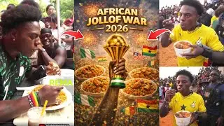Ishowspeed settled Ghana and Nigeria Jollof banter as he chooses Nigerian Jollof over Ghana