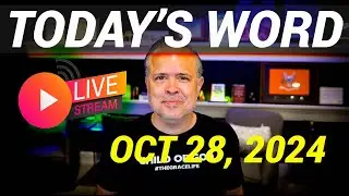 Today's Word (daily live) with Rick Pina