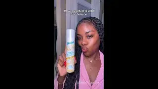 How To Refresh Braids with Batiste Light Dry Shampoo 🍹🐠🏝️