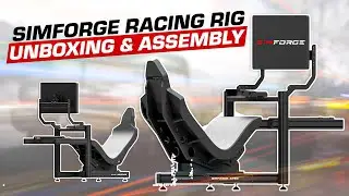 SIMFORGE APEX Racing Rig UNBOXING & SETUP LIVE | Ultimate Rig for Racing, Trucking & Aviation