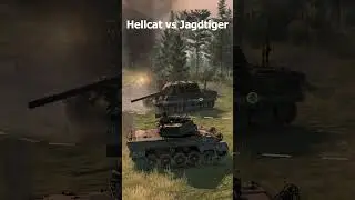 Hellcat tank vs. Tank destroyers #gatesofhell #military #ww2