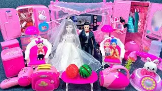 10&nbsp;minute&nbsp;Satisfactory&nbsp;Unboxing&nbsp;of&nbsp;Barbie&nbsp;Princess&nbsp;Wedding&nbsp;Dress&nbsp;-&nbsp;up&nbsp;Game&nbsp;Set&nbsp;ASMR