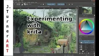 Experimenting with Krita Features and Techniques