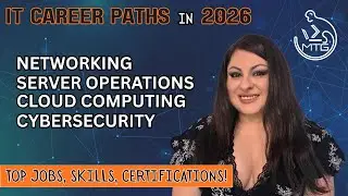 IT Career Paths in 2026 | Networking, Cloud, Cybersecurity & Server Ops | Jobs, Skills & Certs